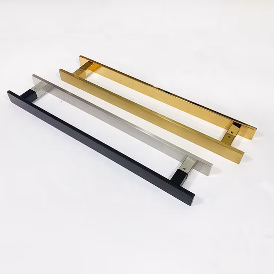 Maniglie per porte in vetro in acciaio inossidabile 304 per porte in vetro