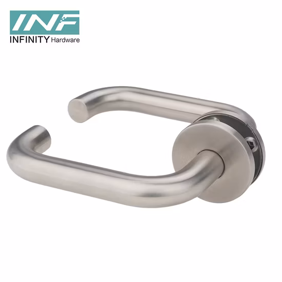 Personalizzazione di base Maniglia a leva per porta della camera da letto per porta in legno Maniglie per porte interne moderne in acciaio inossidabile 304 Maniglia per porta in oro nero satinato