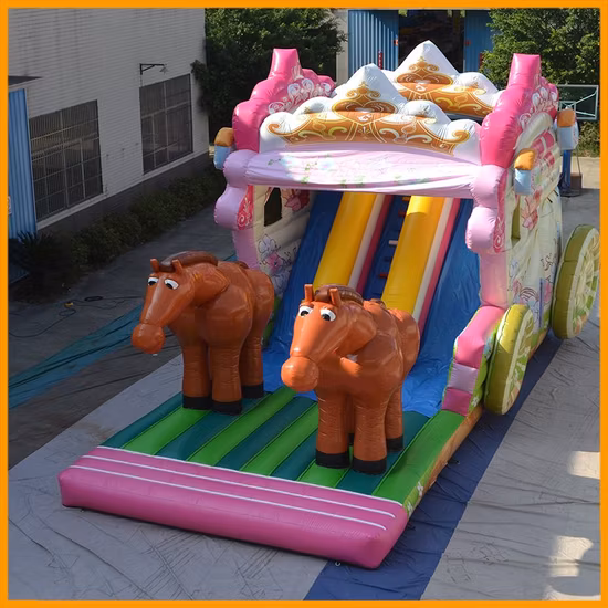 Acquista Scivoli Gonfiabili Per Bambini Di Lusso Per Parco Divertimenti Di Ultimo Design Aoqi 2020